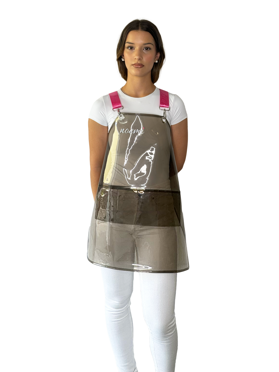 Apron with straps – Black