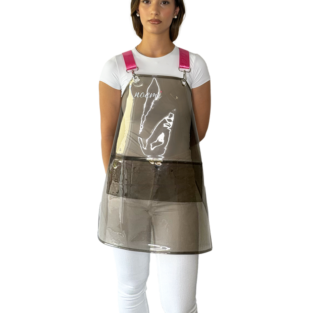 Noemi Apron With Straps - Black