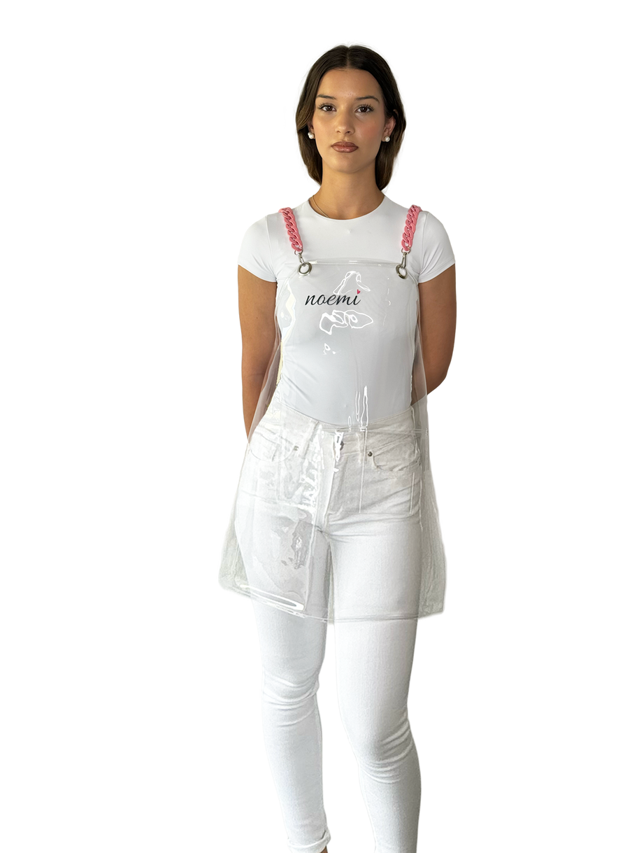 Apron with straps – Clear