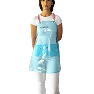 Apron with straps – Light Blue