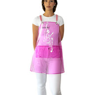 Apron with straps – Pink