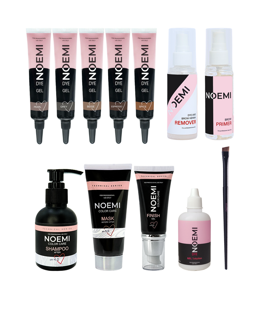 Gel dye - Professional Kit