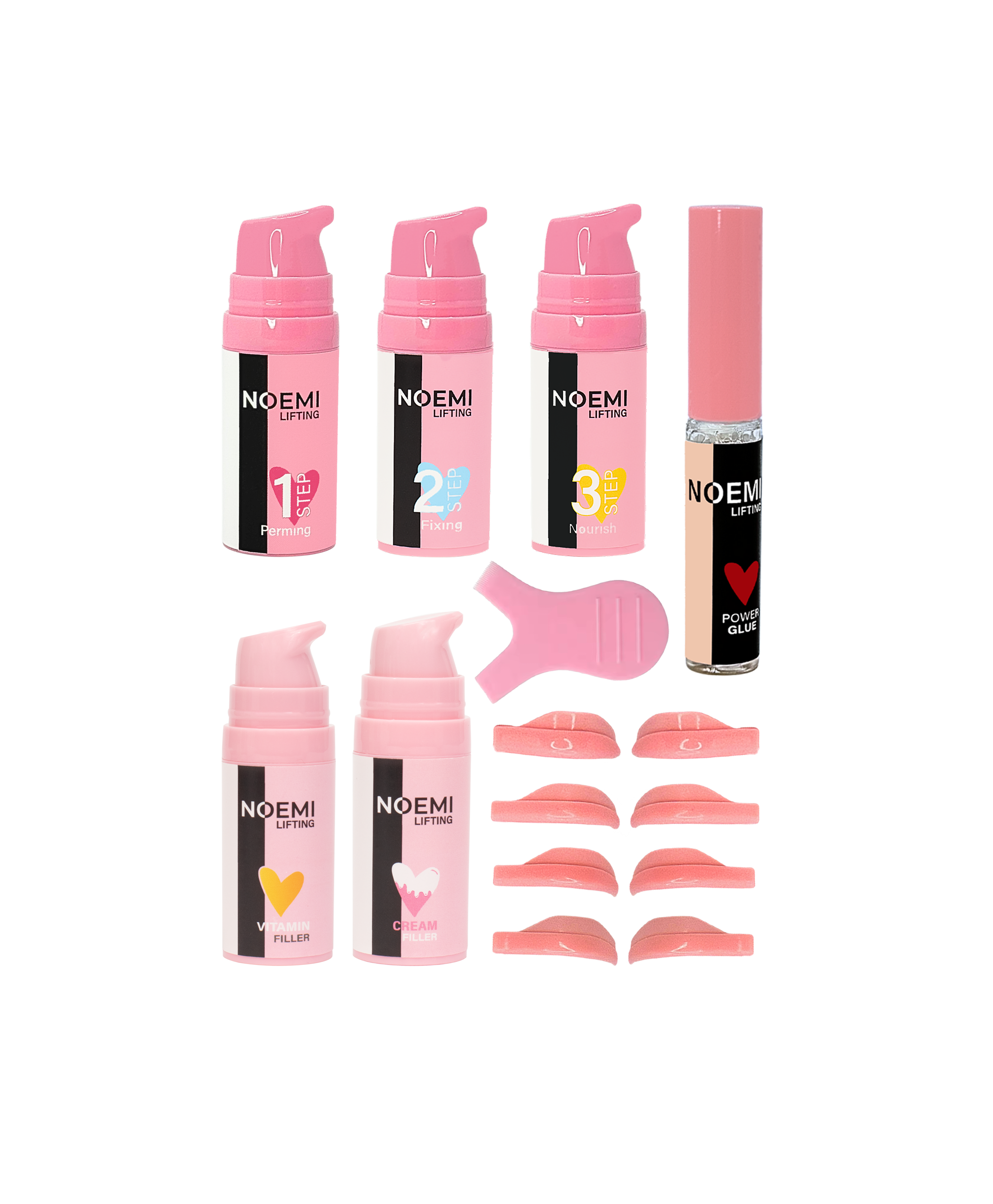 Lash&Brow Kit Pump with Double Filler
