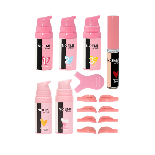 Noemi Lash & Brow Set Pump with Double Filler