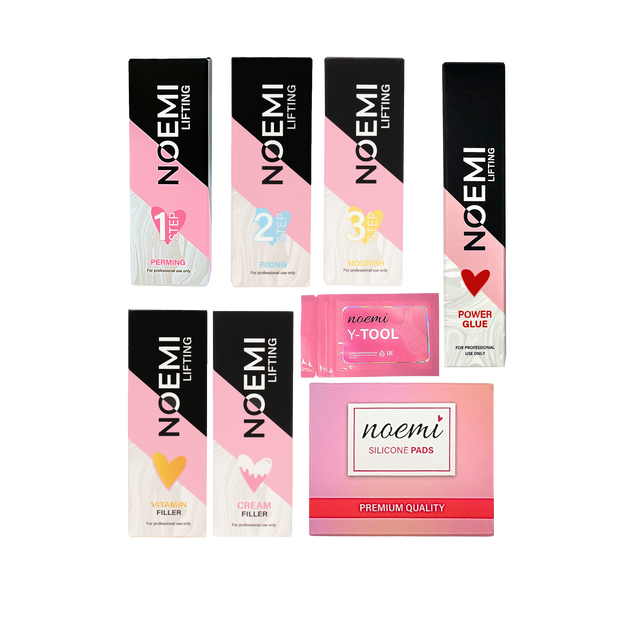 Noemi Lash & Brow Set Pump with Double Filler