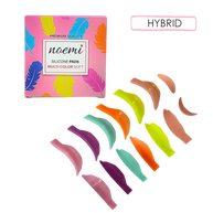 Multi Color Soft Silicone Pads - Mix 7 Pairs