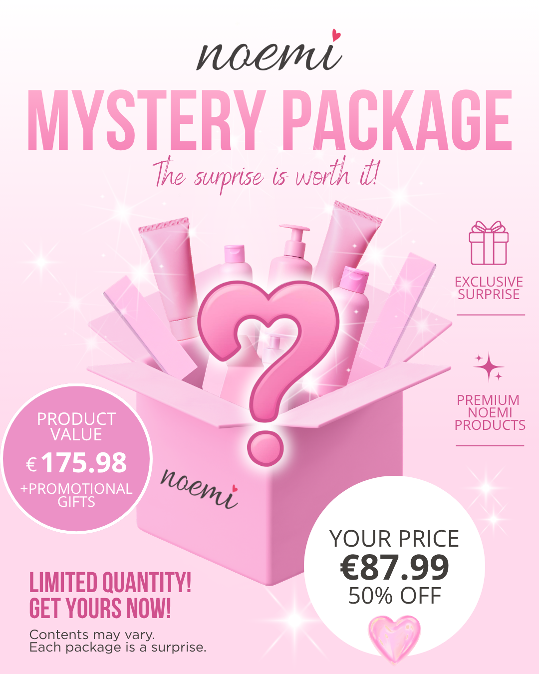 Noemi Mystery Package 50% OFF