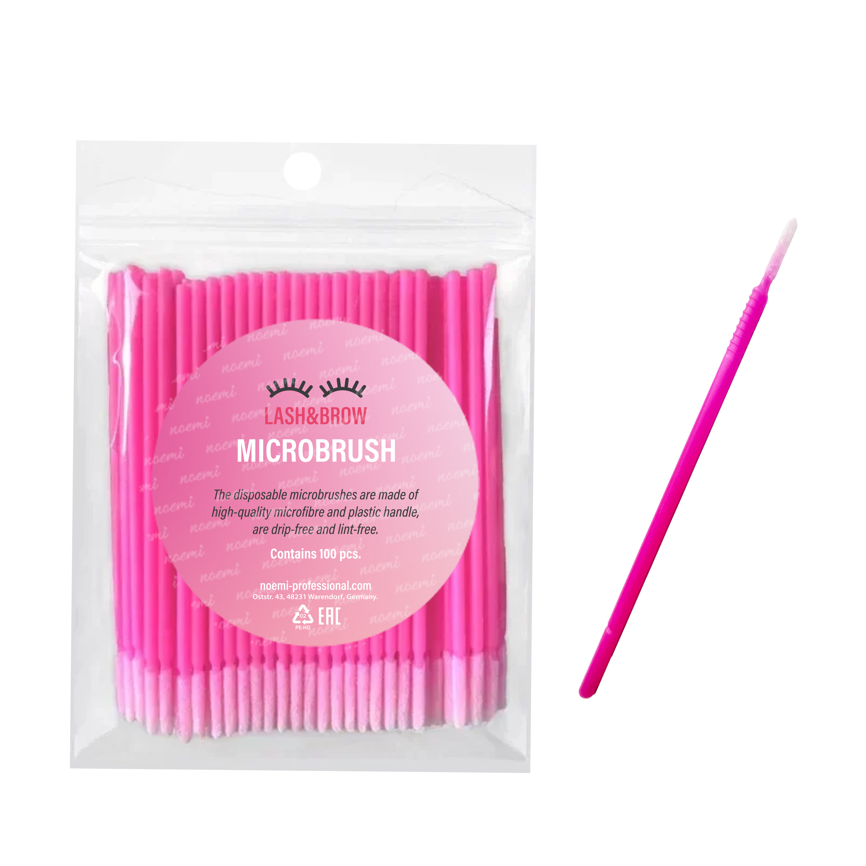 Microbrush Sticks Narrow Tip – Pouch