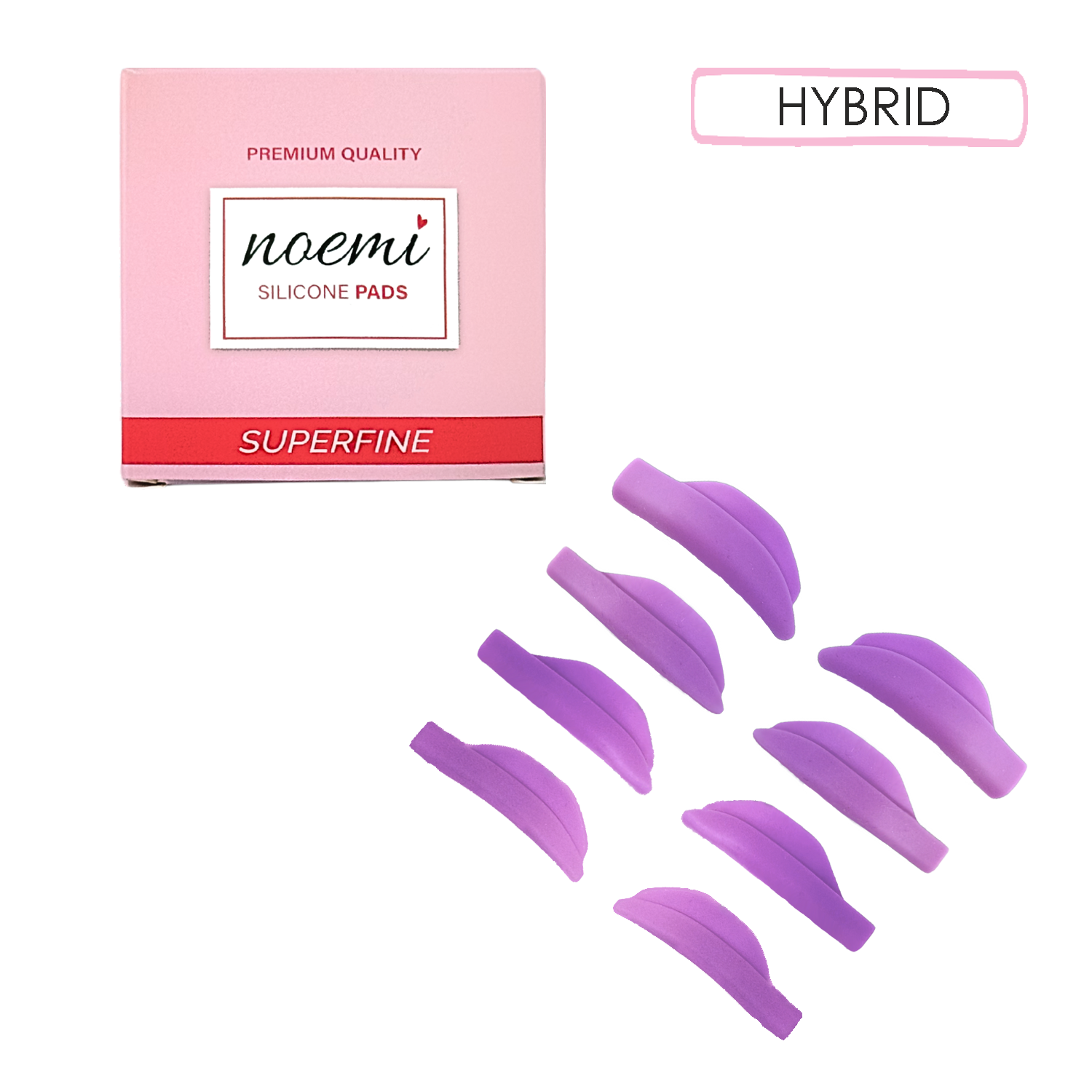 Superfine Silicone Pads - Mix 4 Pairs