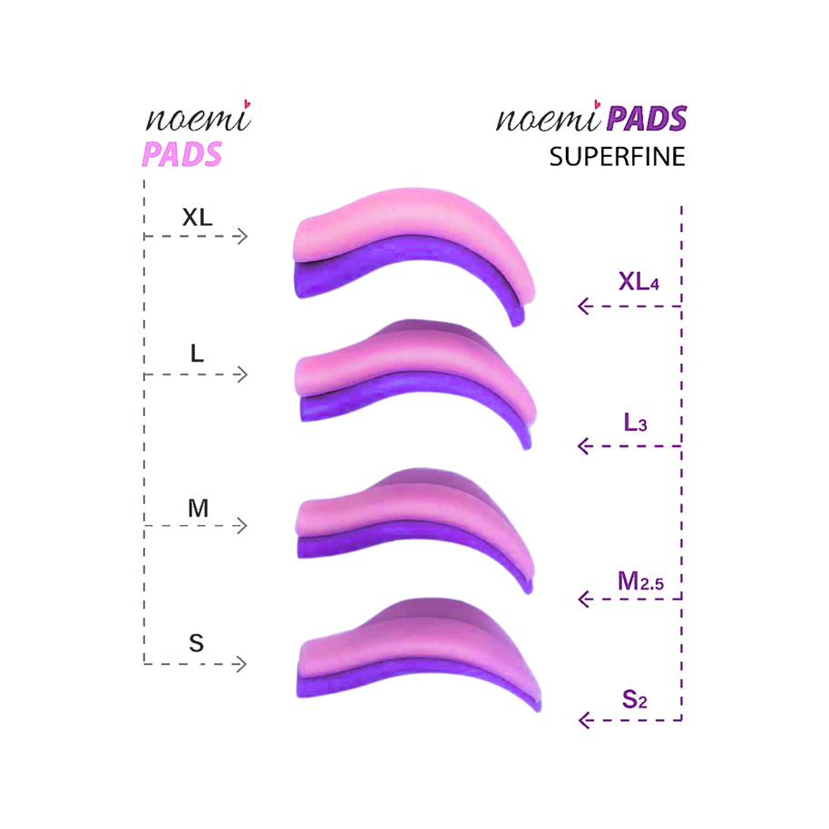 Superfine Silicone Pads - Mix 4 Pairs
