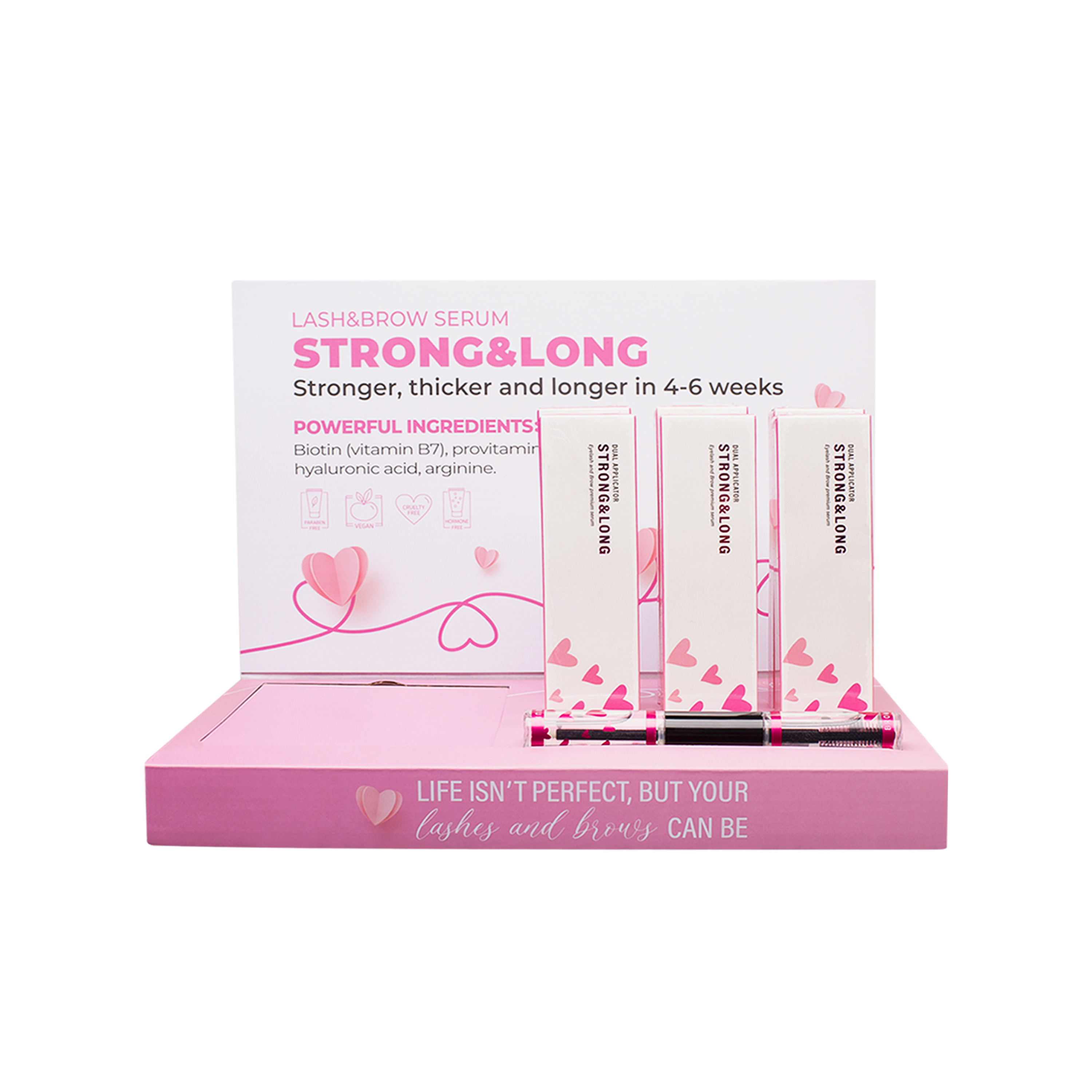 Noemi Strong & Long Serum - Display