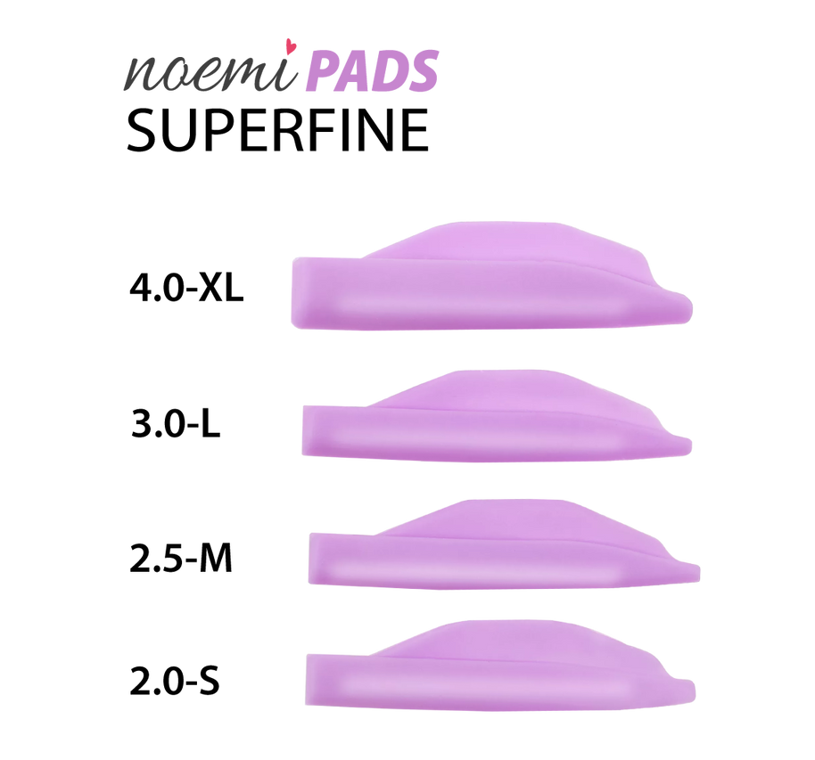 Superfine Silicone Pads - Mix 4 Pairs