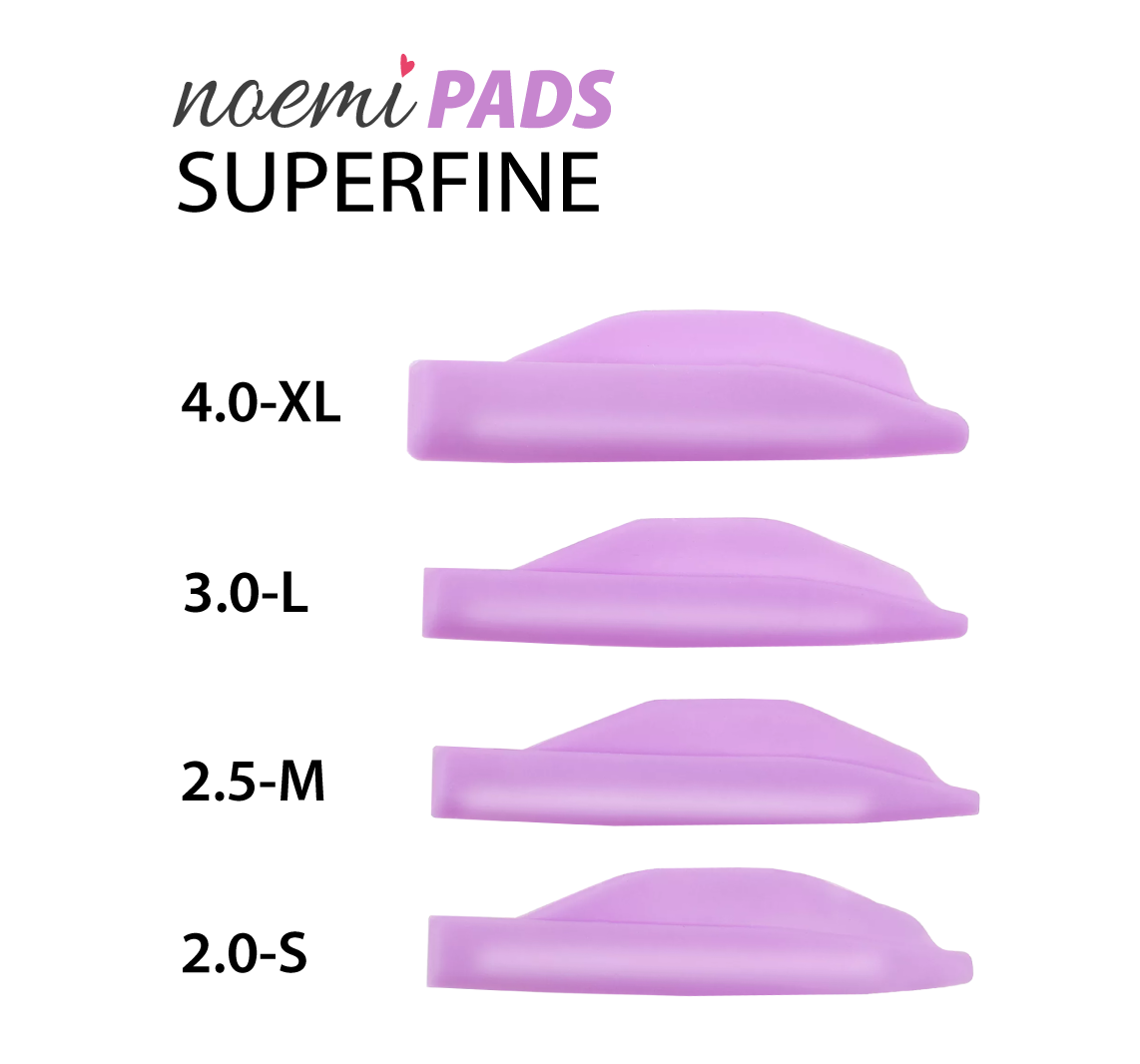 Superfine Silicone Pads - Mix 4 Pairs