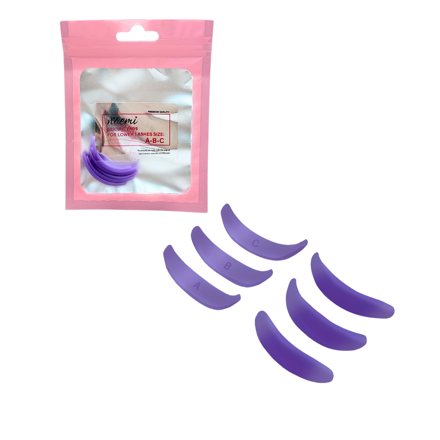 Bottom Lash Lifting Pads - Mix (3 Pairs)