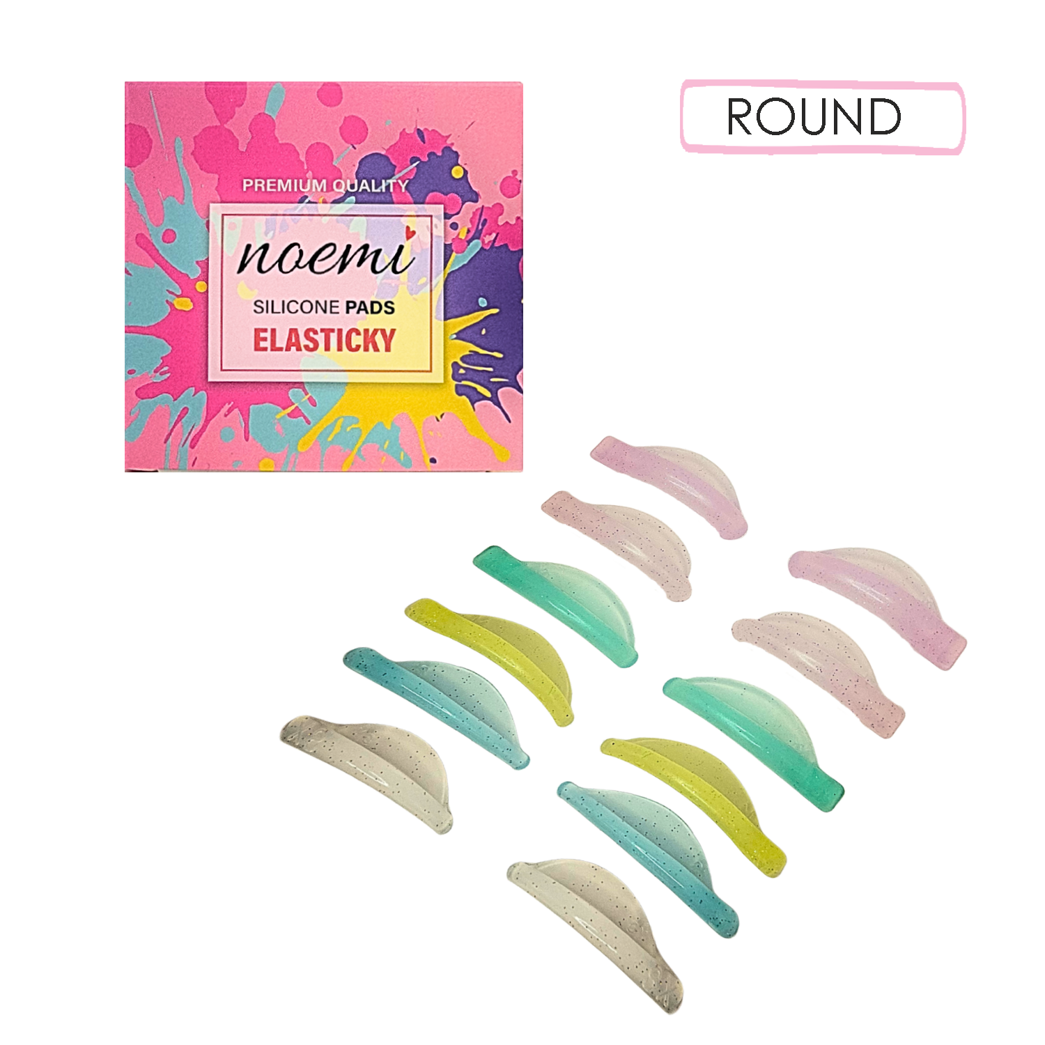 Silicone Pads Elasticky - Mix 6 Pairs