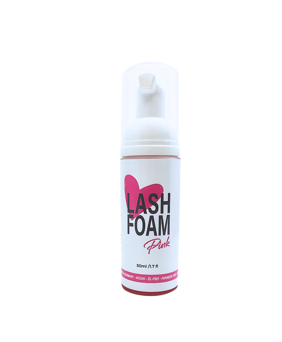 Pink Shampoo Foam