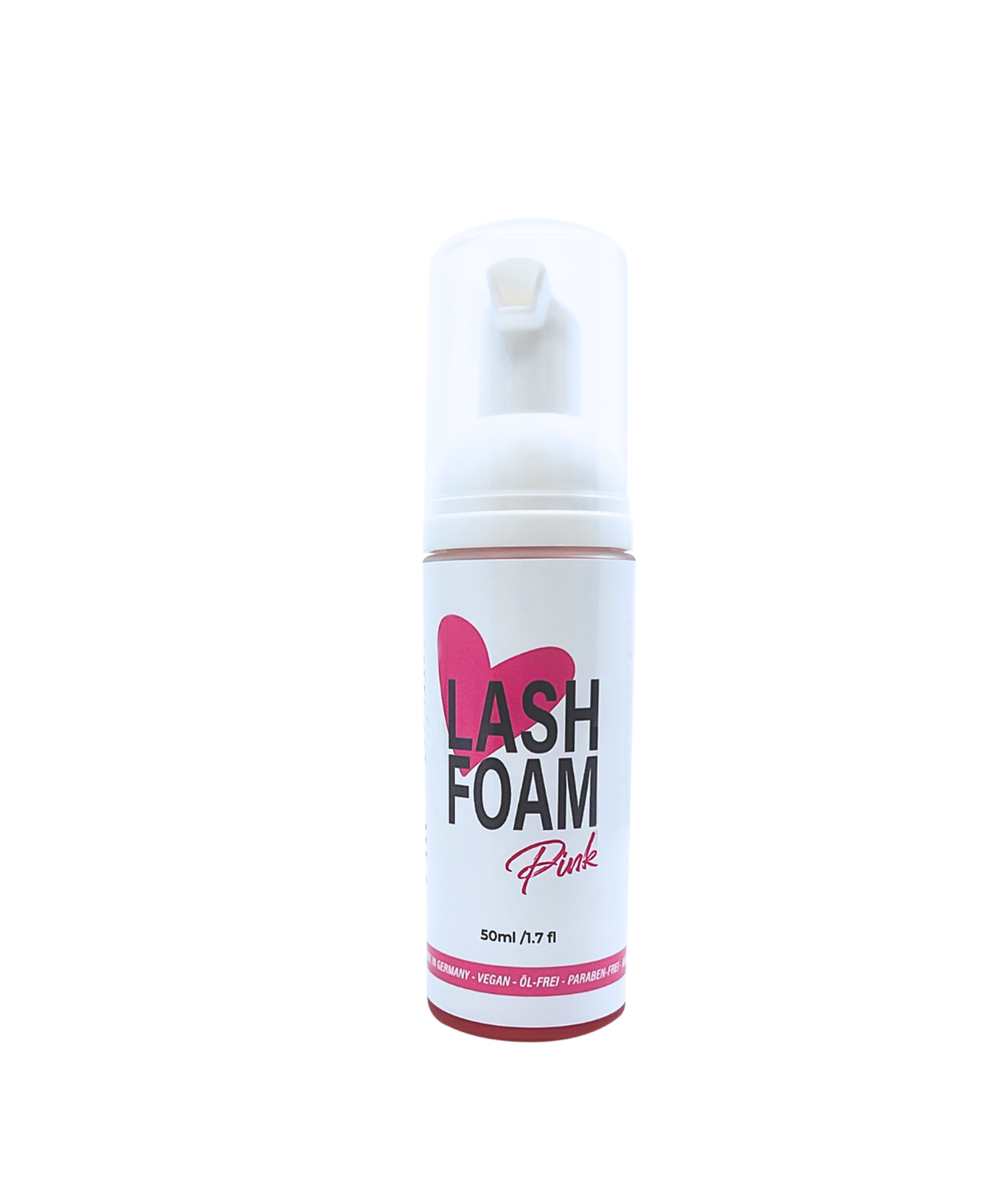 Pink Shampoo Foam