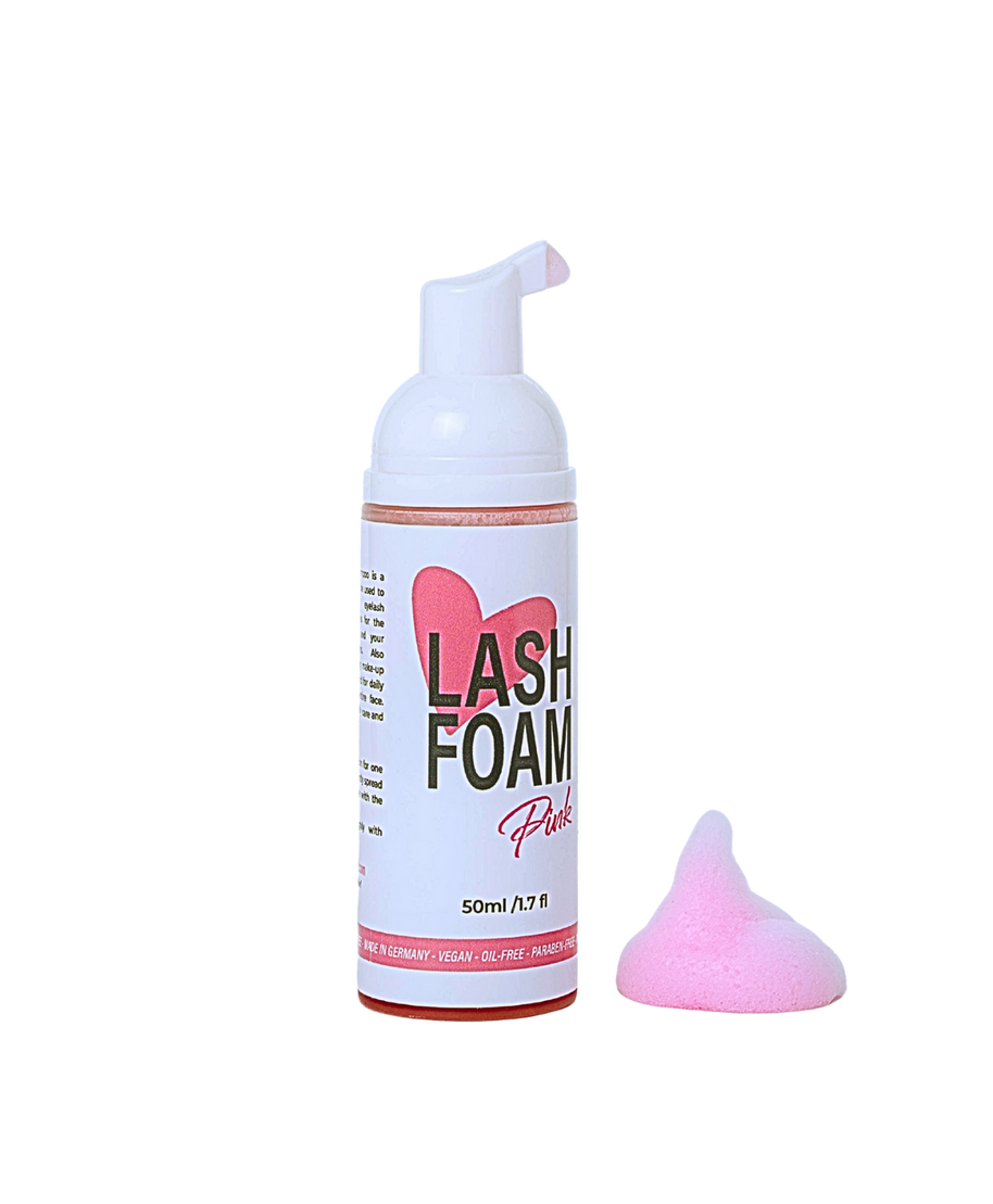 Pink Shampoo Foam