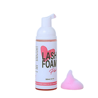 Pink Shampoo Foam