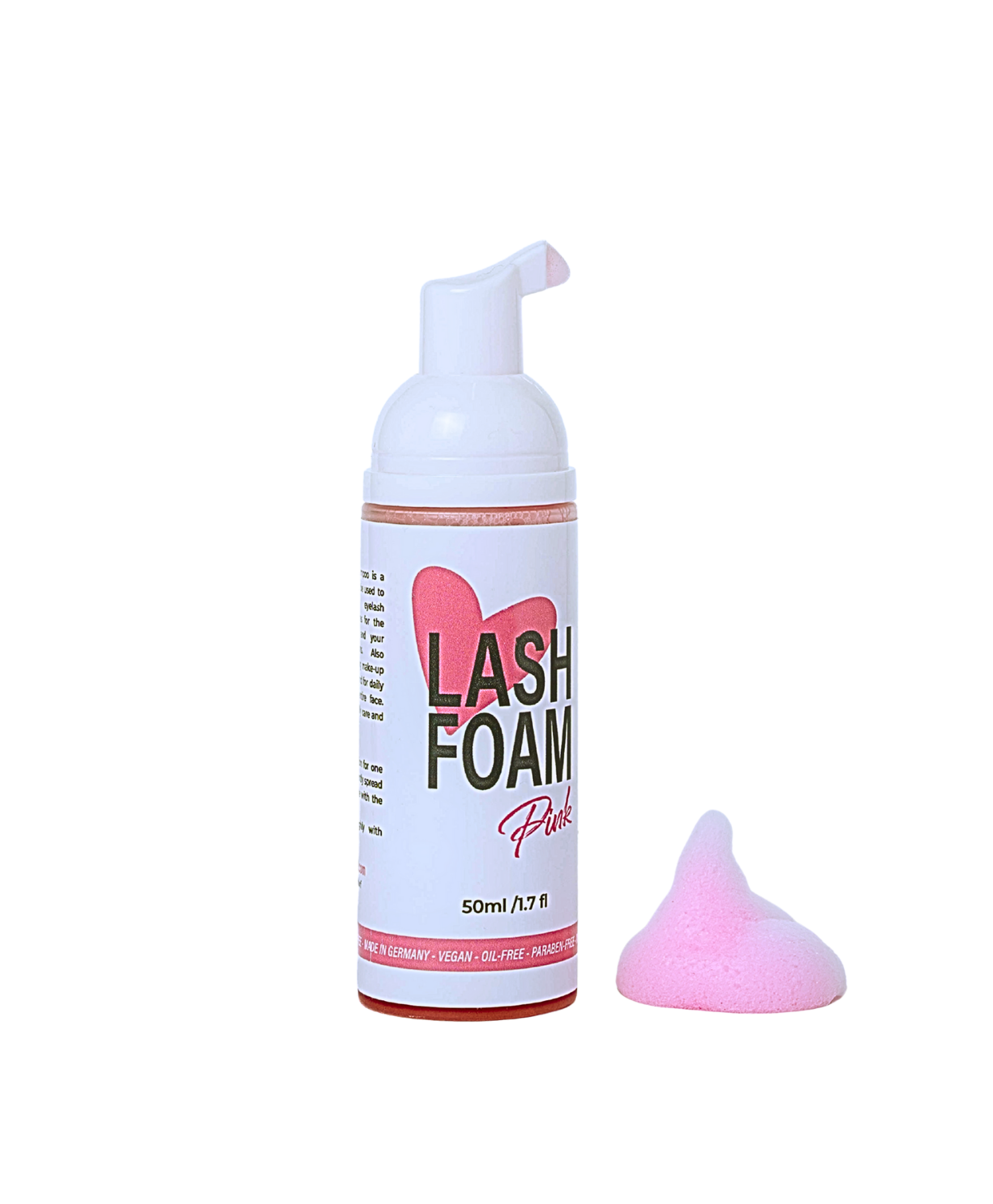 Pink Shampoo Foam