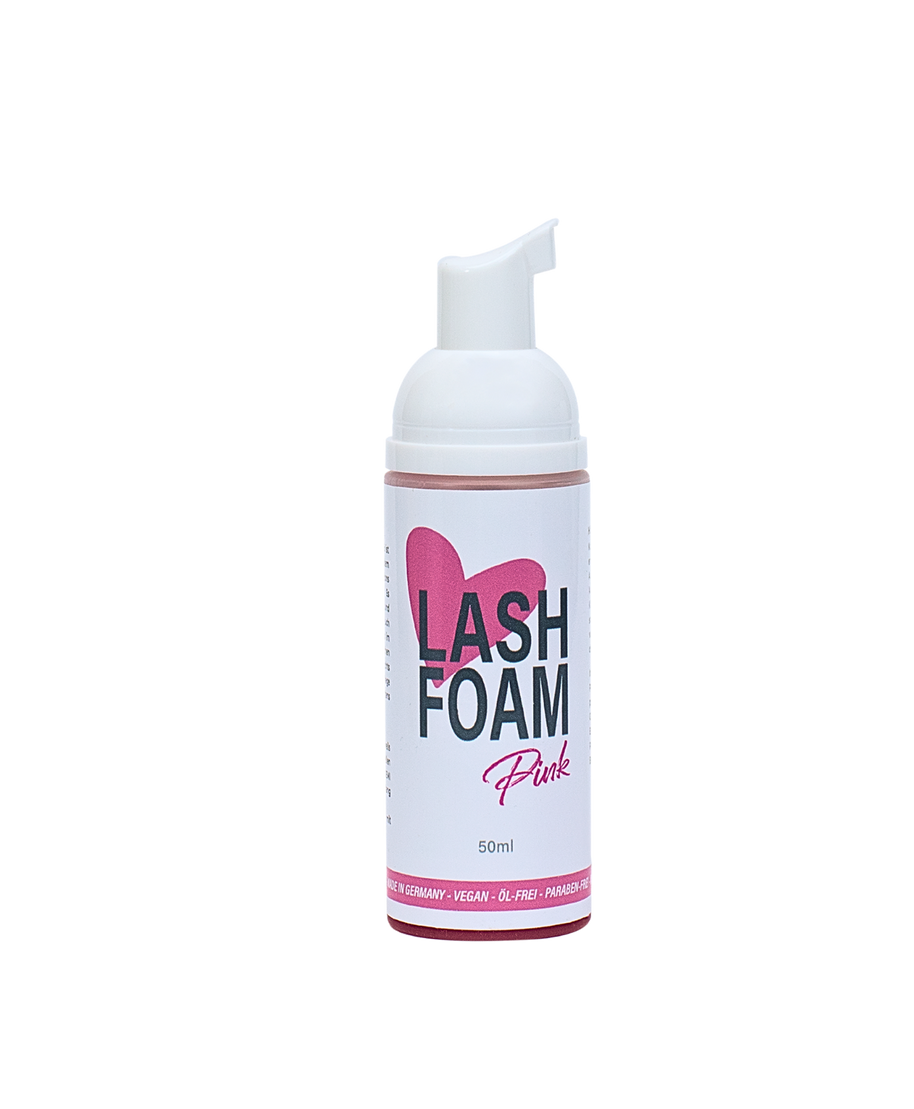 Pink Shampoo Foam