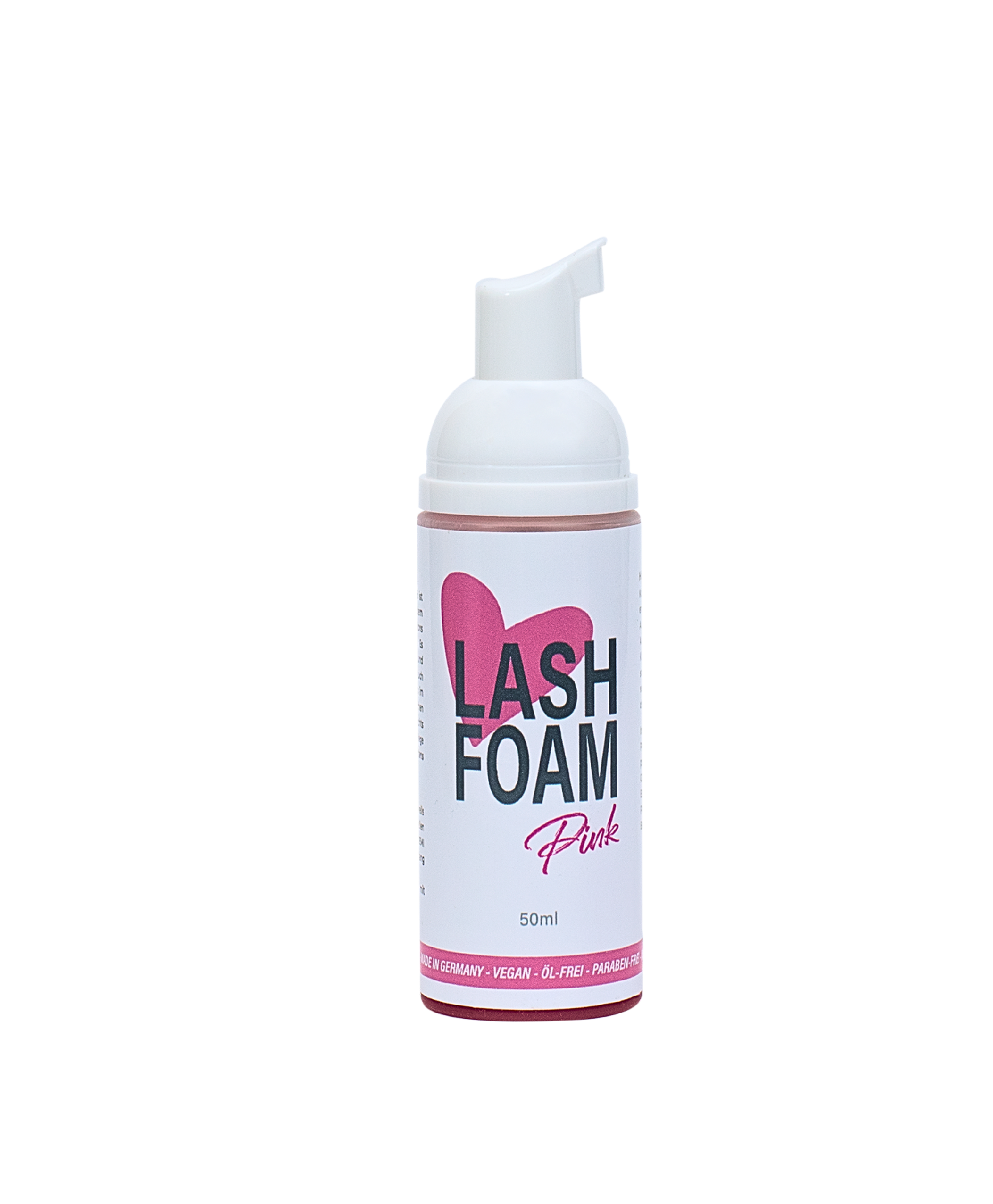 Pink Shampoo Foam