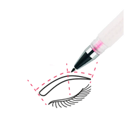 Brow Mapping Gel Pen - Pink