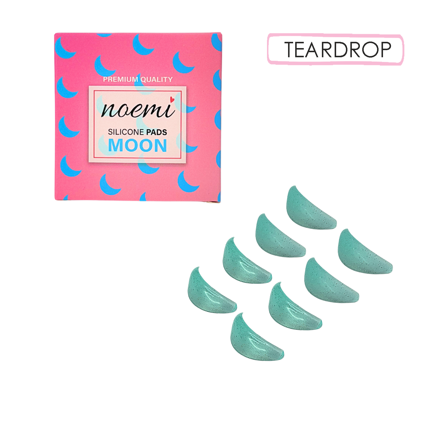 Silicone Pads Moon - 4 Pairs