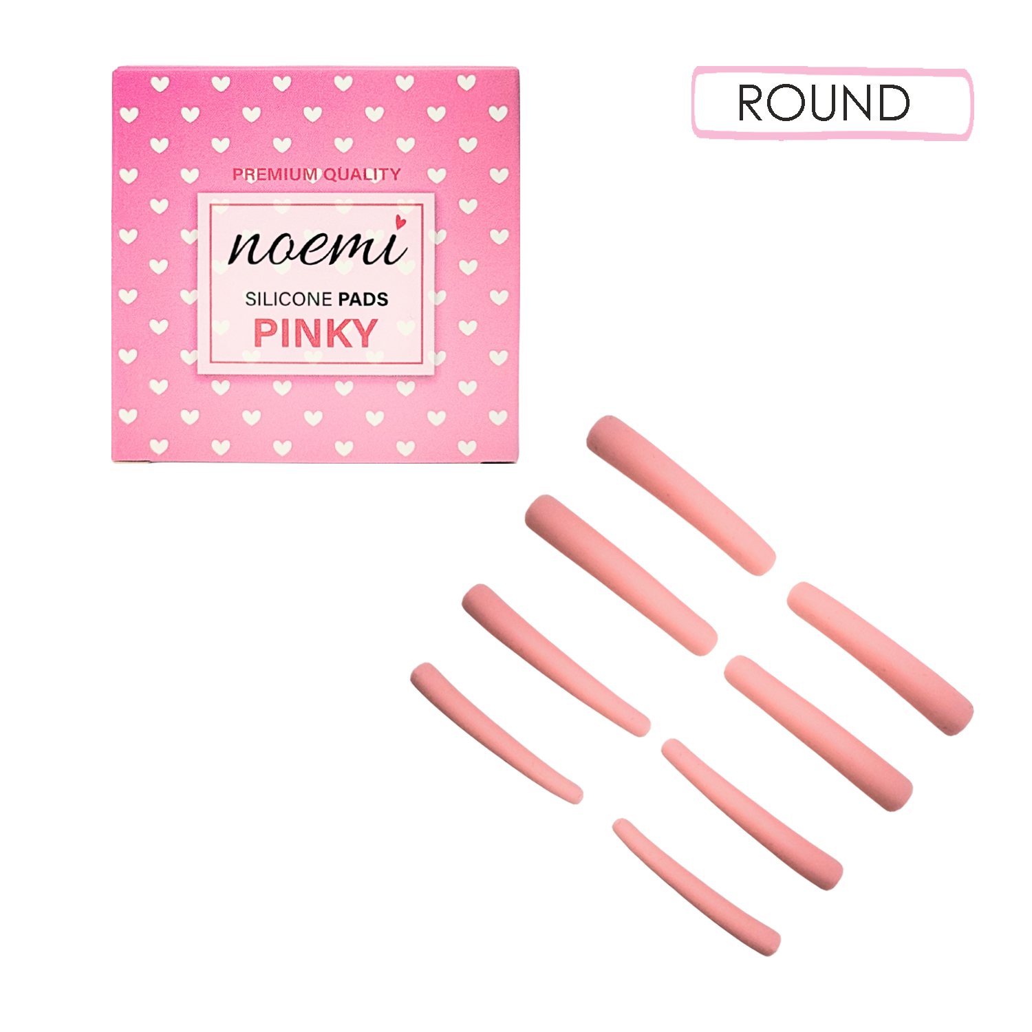 Pinky Silicone Pads - Mix 4 Pairs