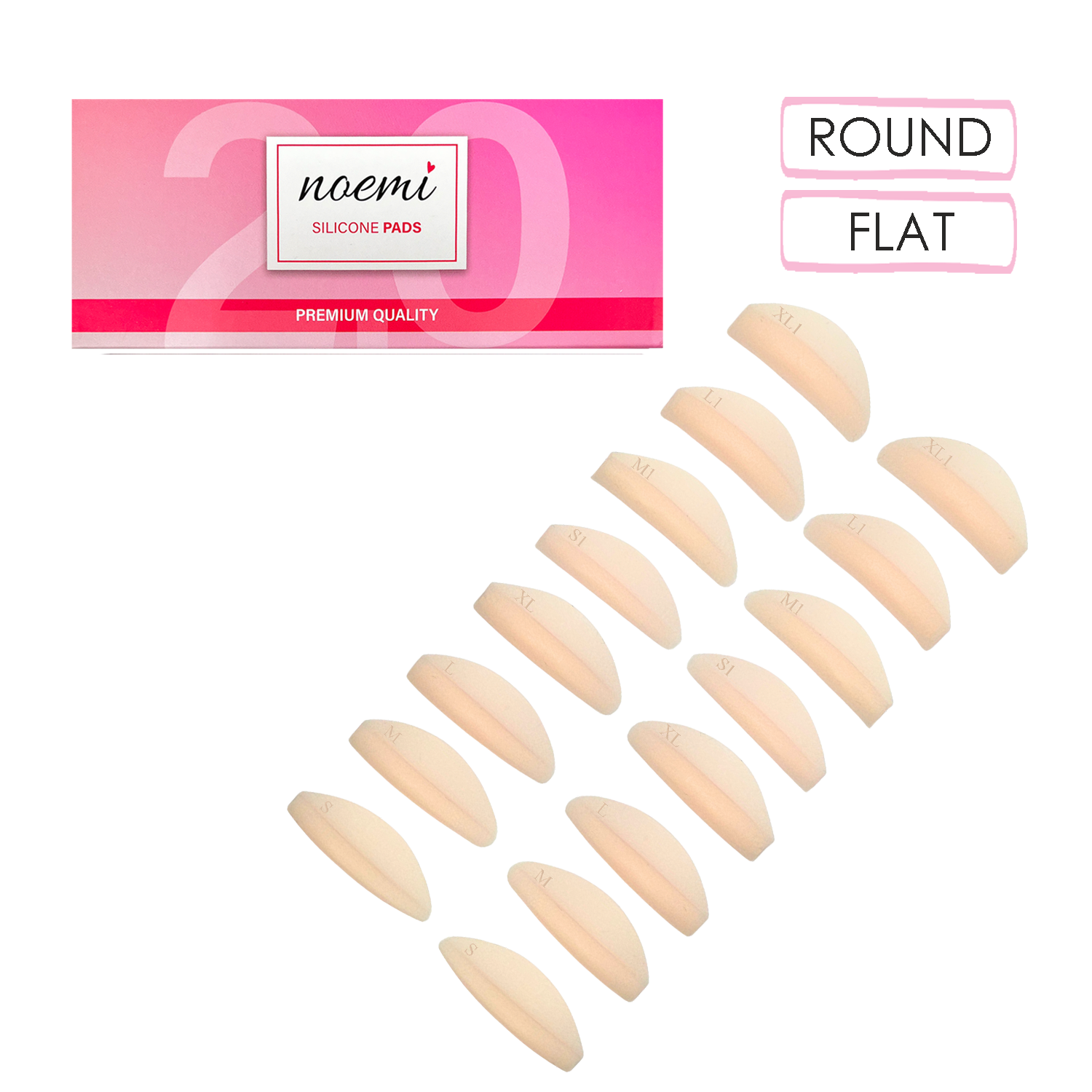 Premium Silicone Pads 2.0 - Mix 8 Pairs