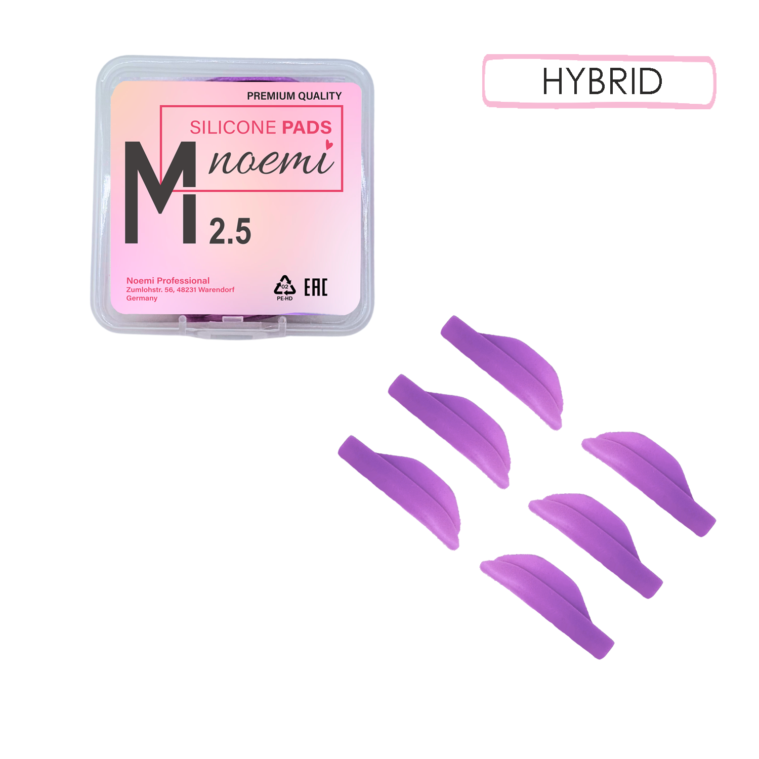 Superfine Silicone Pads - 3 Pairs