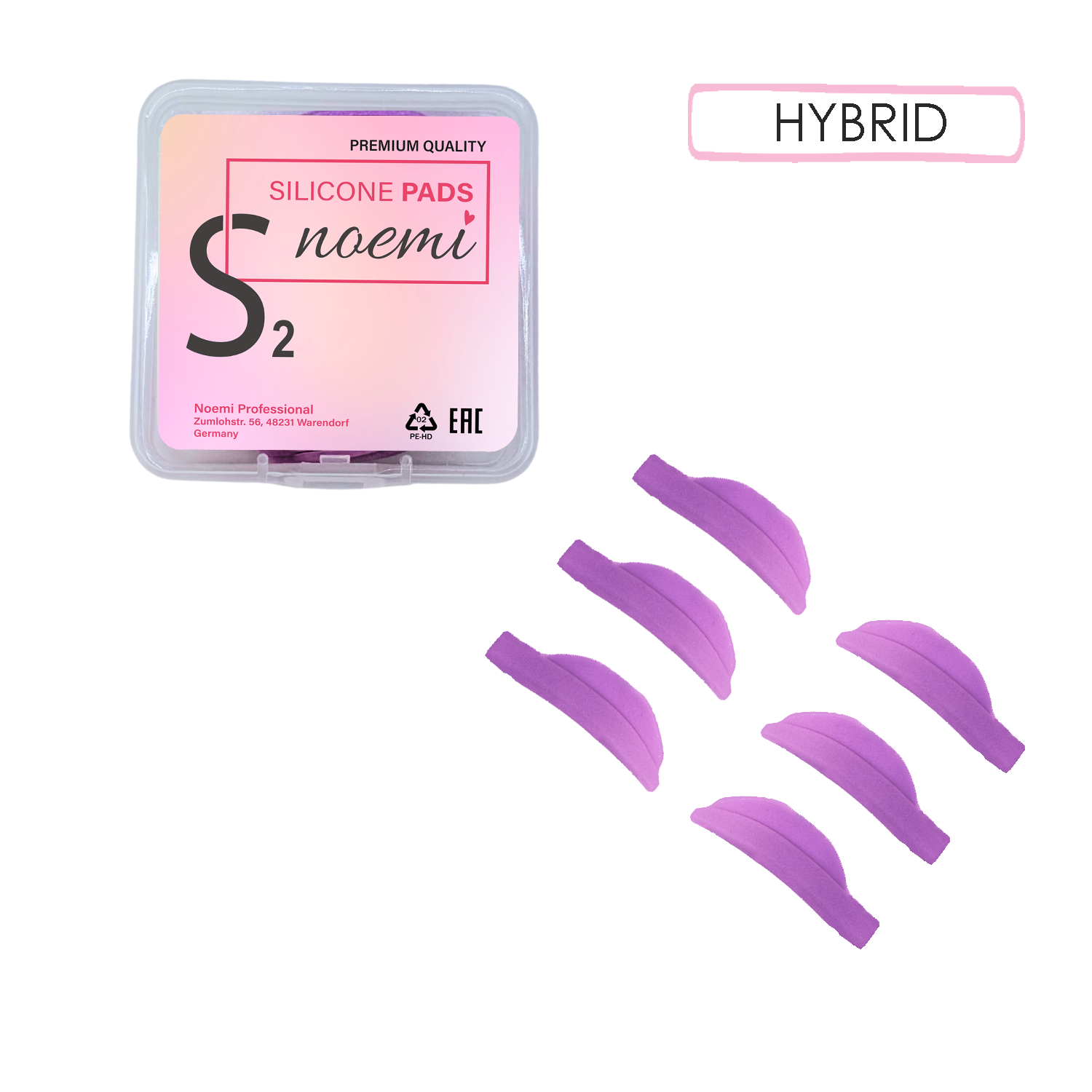 Superfine Silicone Pads - 3 Pairs