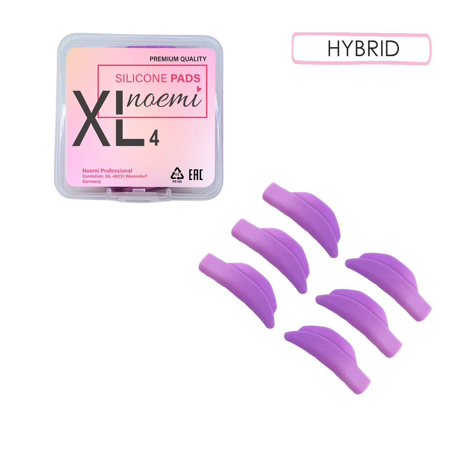 Superfine Silicone Pads - 3 Pairs