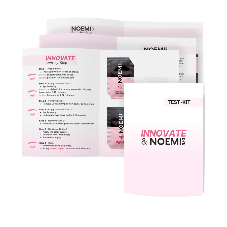 Noemi Flyer - Innovate & Dye Test-Kit