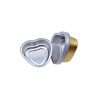 Aluminum Wax Bowls – Heart-Shaped