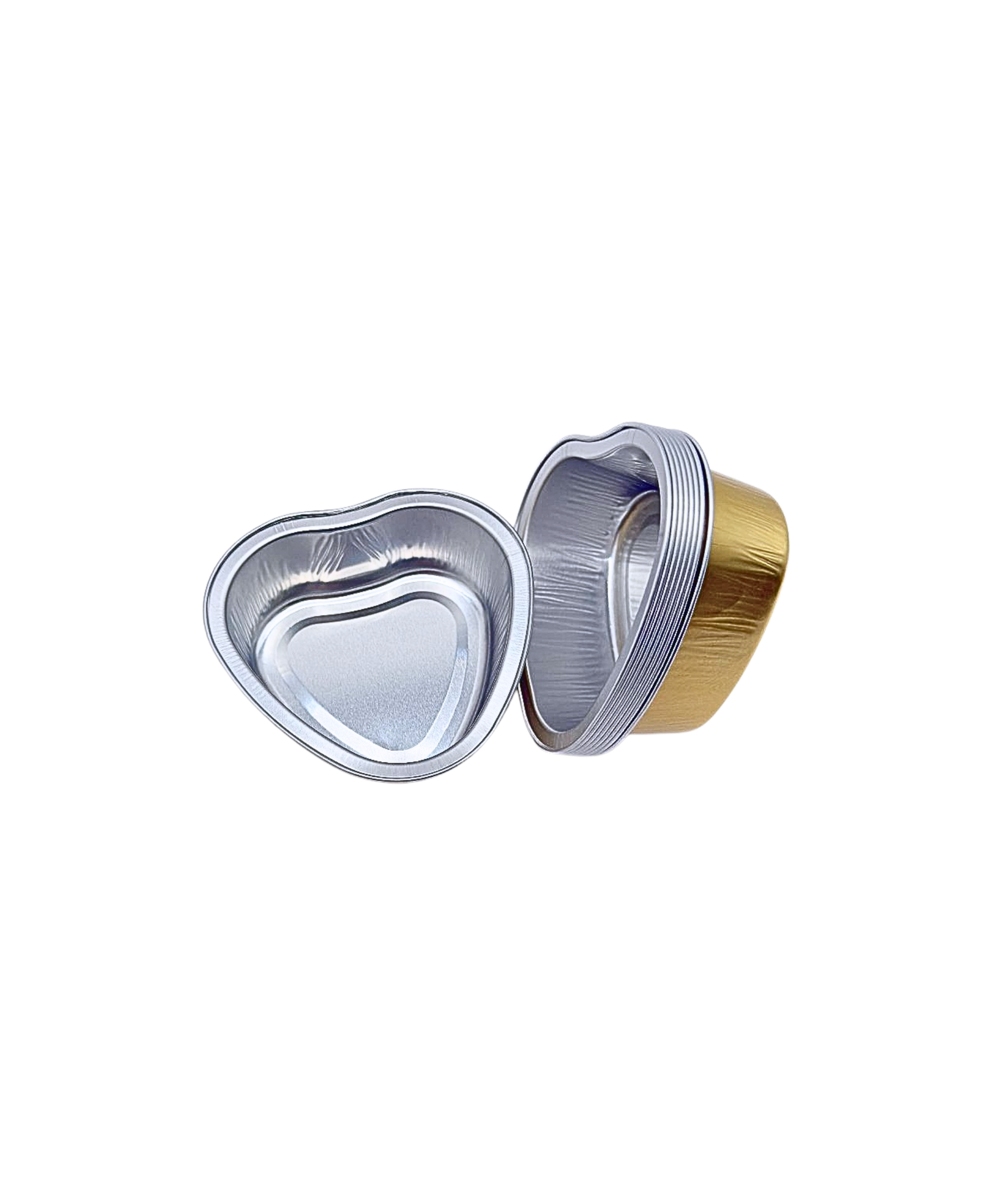 Aluminum Wax Bowls – Heart-Shaped