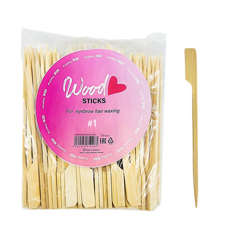 Wooden Wax Sticks - #1