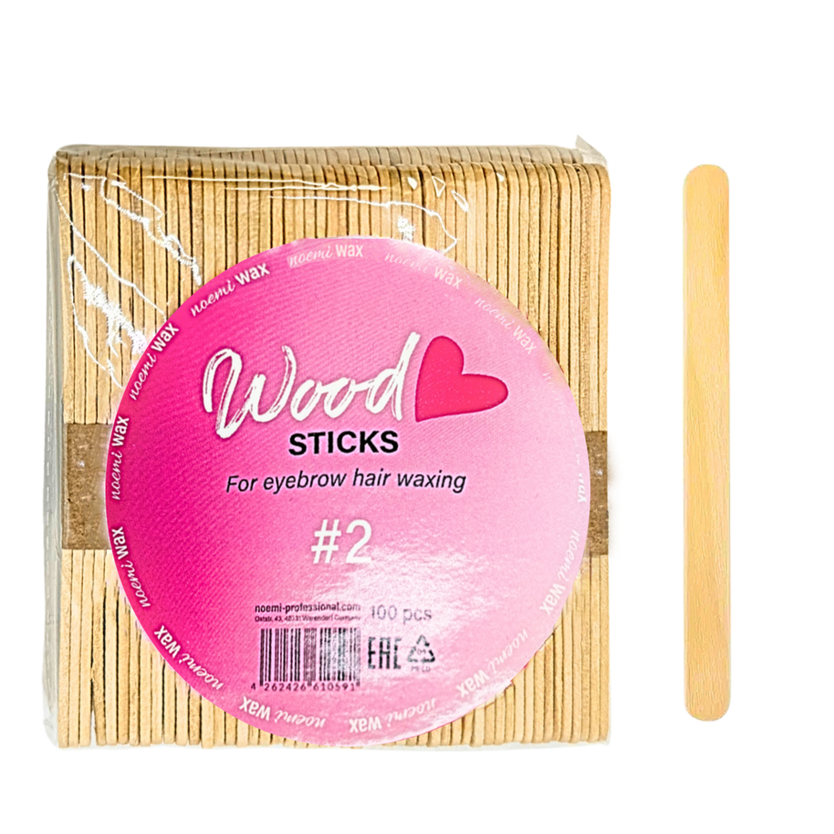 Wooden Wax Sticks - #2