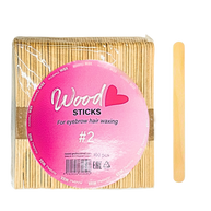 Wooden Wax Sticks - #2