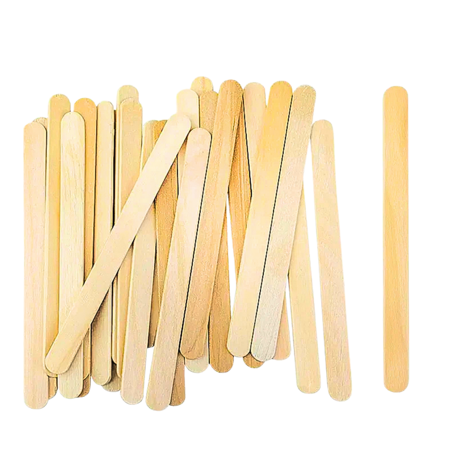 Wooden Wax Sticks - #2