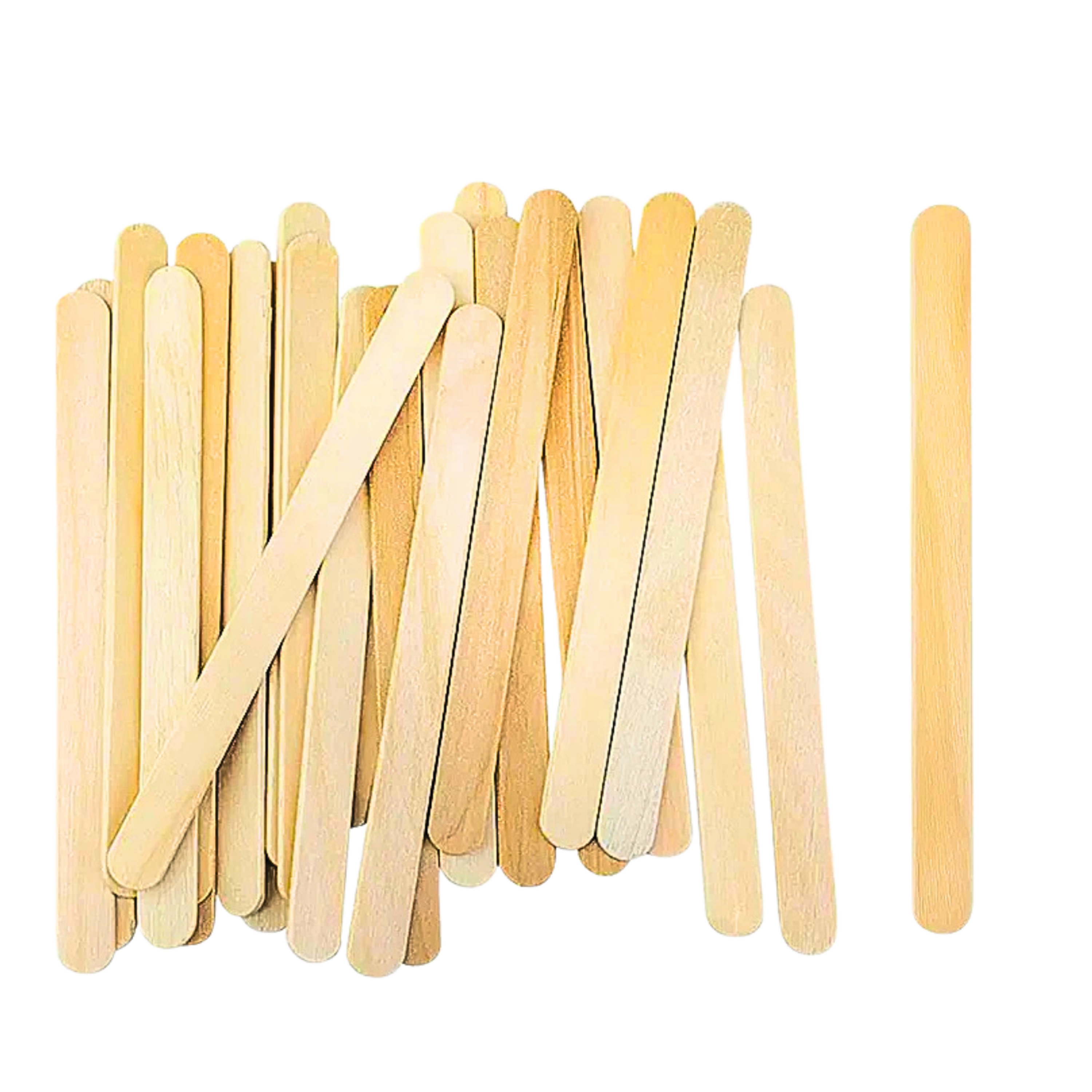 Wooden Wax Sticks - #2